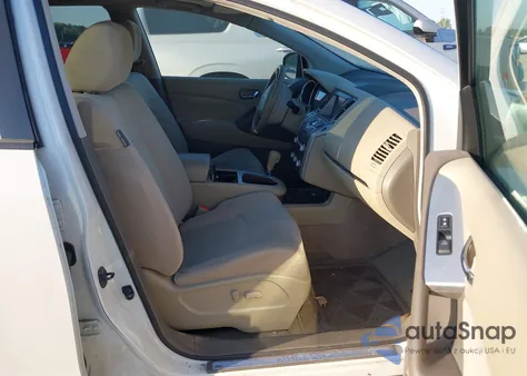 2012 Nissan Murano Sv из США, поврежденный, VIN JN8AZ1MW5CW202496